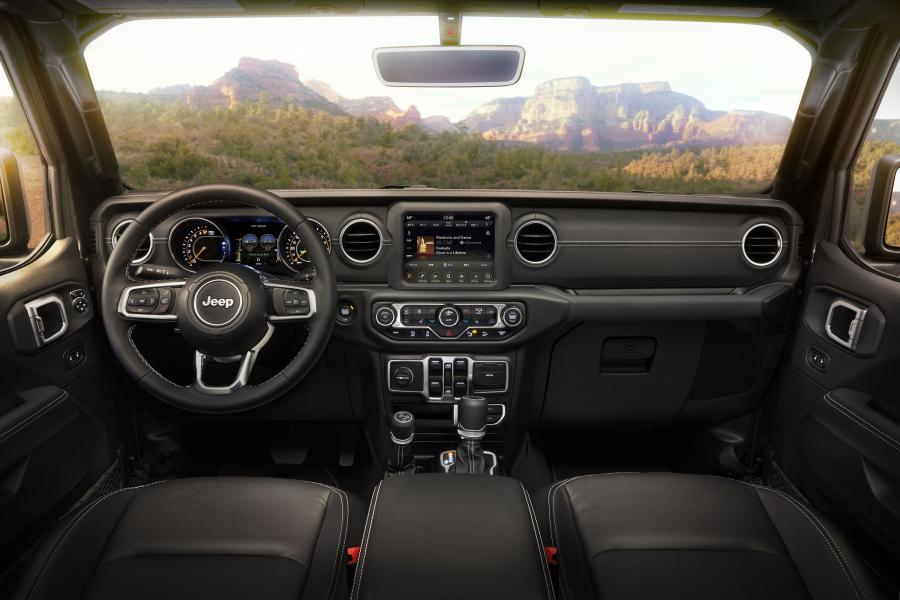 Торпедо Jeep Wrangler Unlimited Sahara (JL) 2018 года  (NA) (фото 23 из 52)